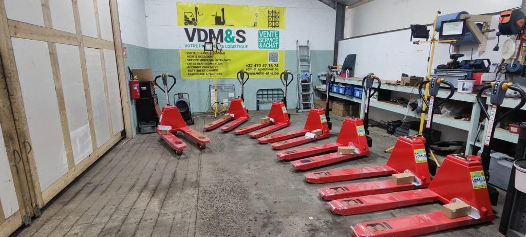 Promo de stock transpalette manuelle et full électrique !!!!, Bricolage & Construction, Transpalettes, Neuf, Enlèvement ou Envoi