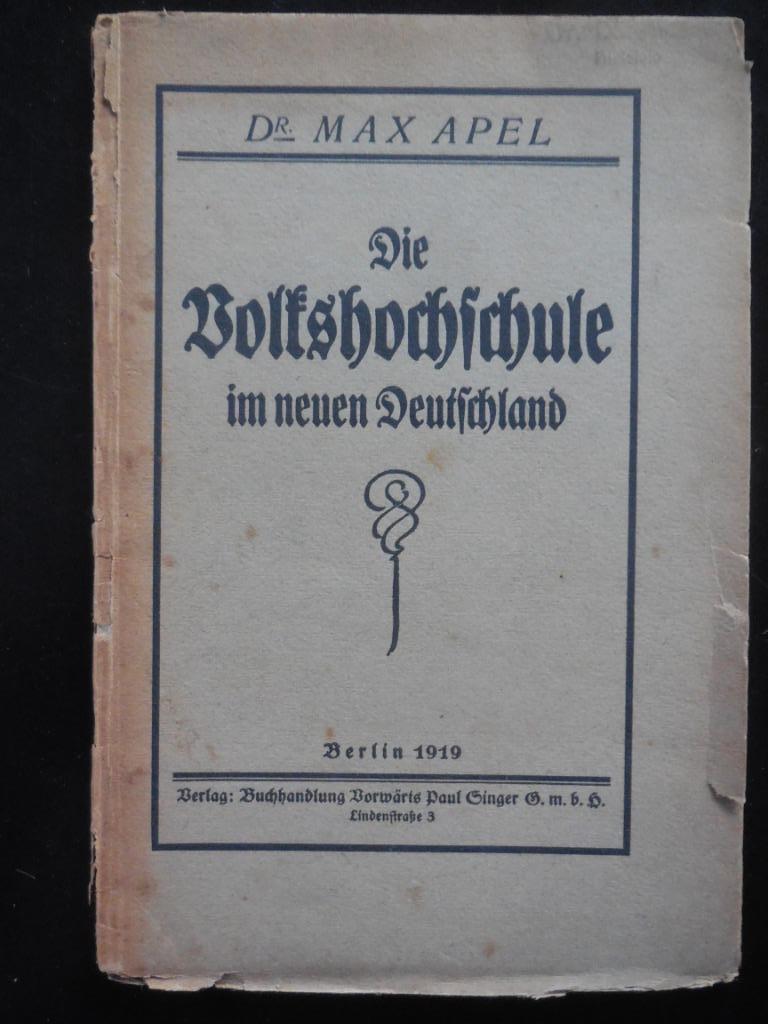 Die Volkshochschule im neuen Deutschland, Enlèvement ou Envoi