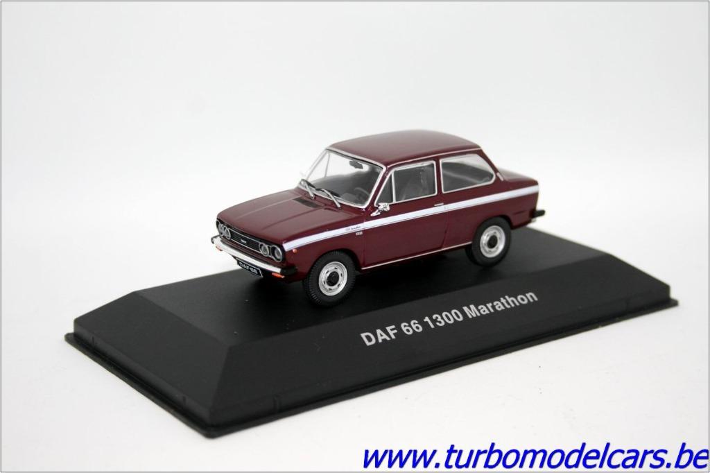 Daf 66 1300 Marathon bordeau 1973 1/43 Lagamo, Enlèvement ou Envoi, Neuf, Voiture, Autres marques