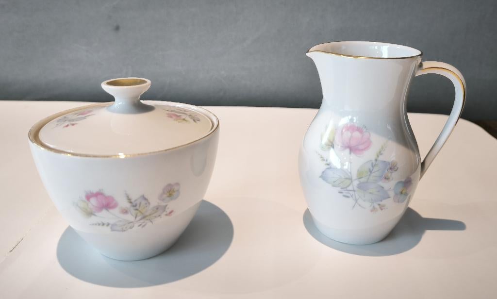 Vintage - Melkkannetje en suikerpot, Enlèvement