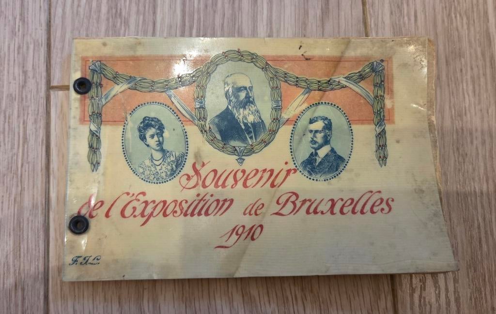 Souvenir de l'Exposition de Bruxelles 1910, Enlèvement ou Envoi, Diverse auteurs