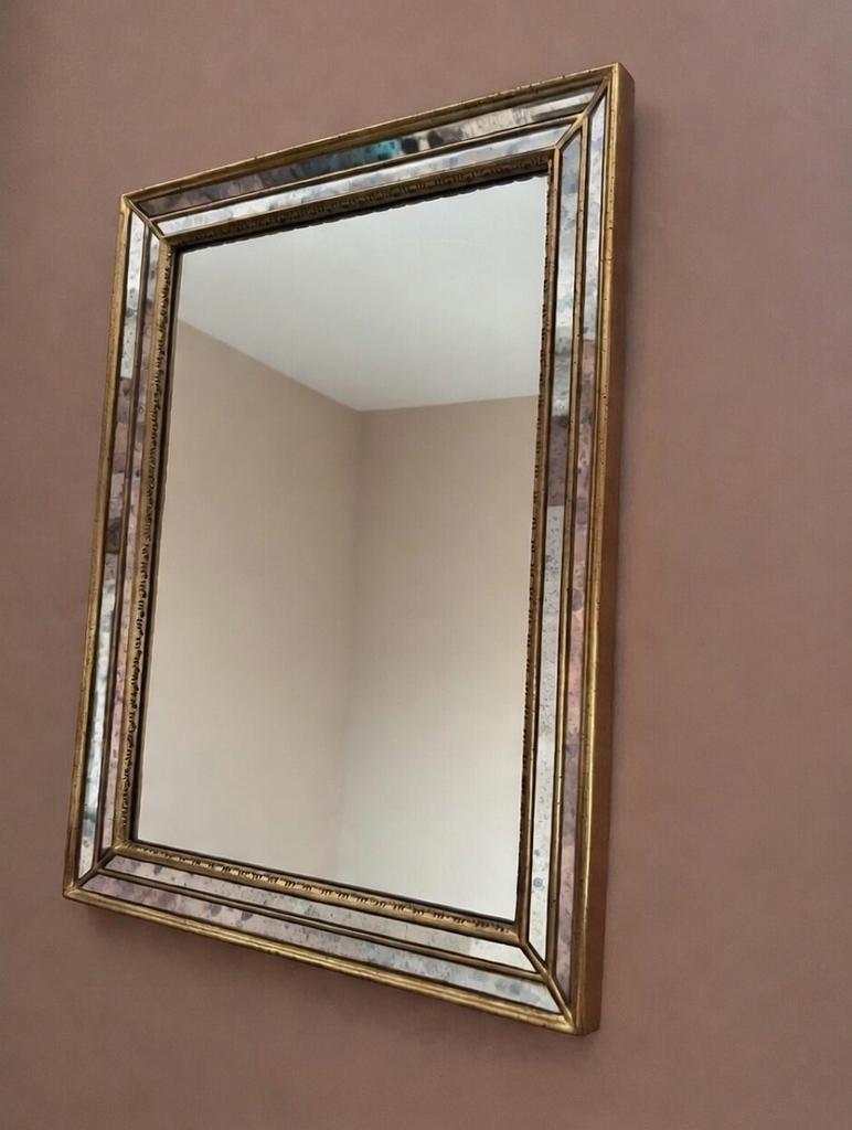 Deknudt spiegel 57cm x 42cm, Ophalen, Zo goed als nieuw
