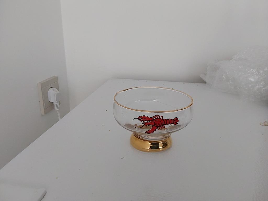 Glazen coupes, Ophalen, Gebruikt
