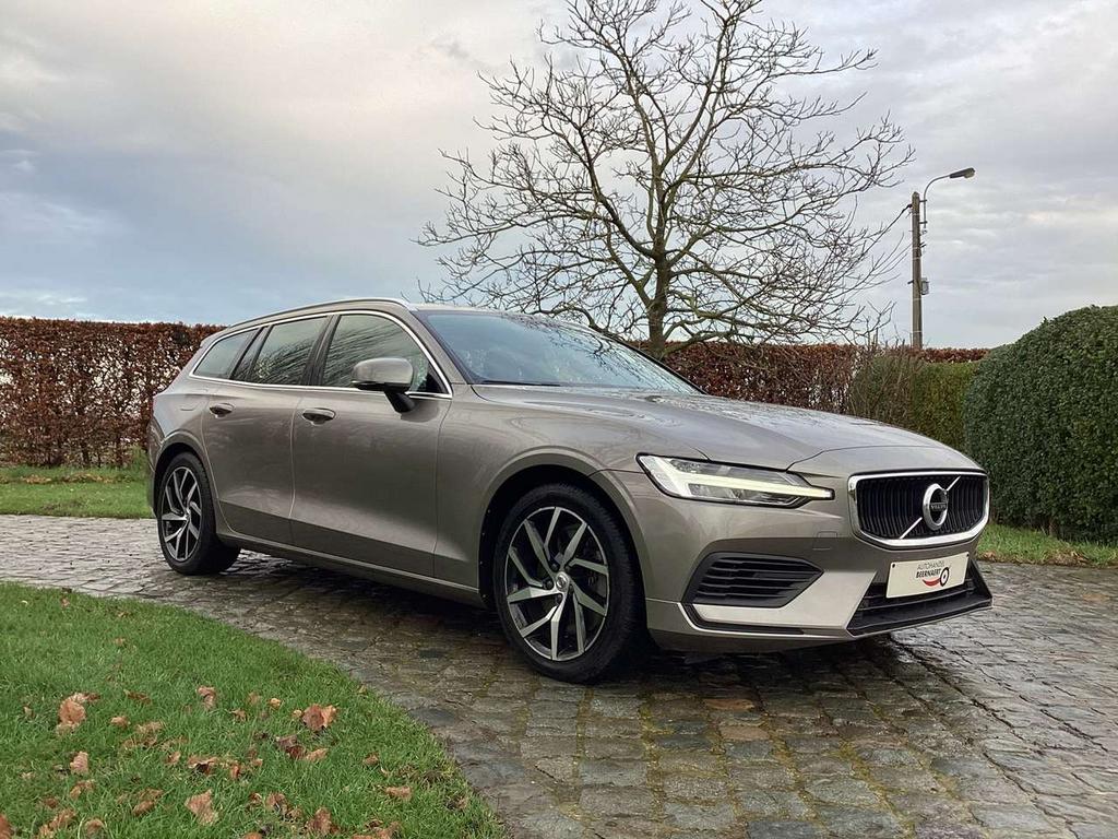 Volvo V60 T6 Hybrid/1steEig/118000km/Halfleder/Cruise/LED, Auto's, 0 min, Zwart, 1969 cc, 0 kg