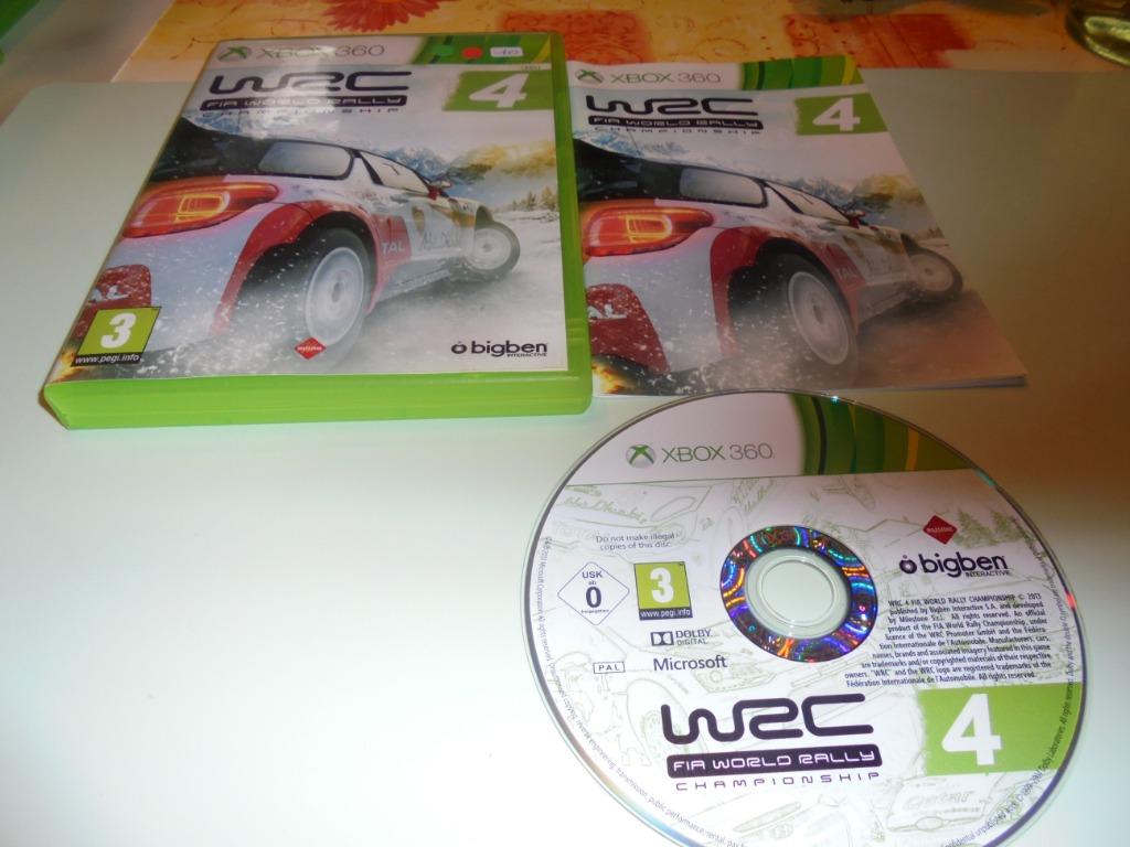 Xbox 360 WRC 4 (orig-compleet), Games en Spelcomputers, Games | Xbox 360, Gebruikt, Racen en Vliegen, Ophalen of Verzenden, 3 spelers of meer