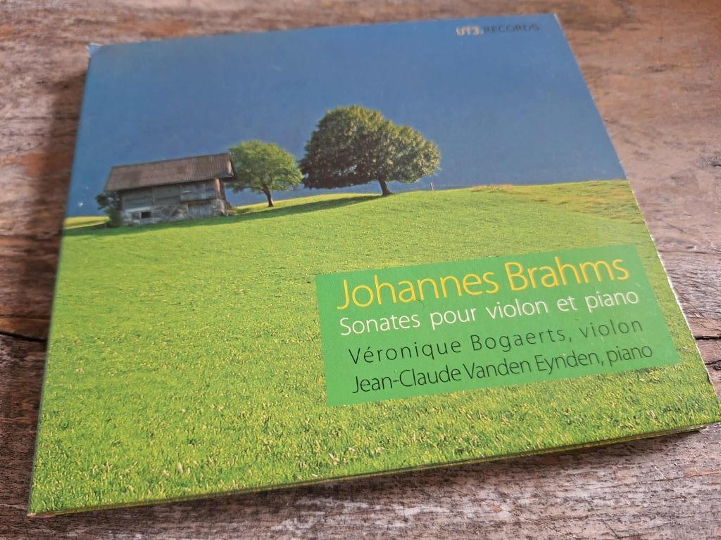 Brahms / Bogaerts - Vanden Eyden - Sonates Pour Violon CD, Enlèvement ou Envoi, Romantique, Utilisé, Musique de chambre