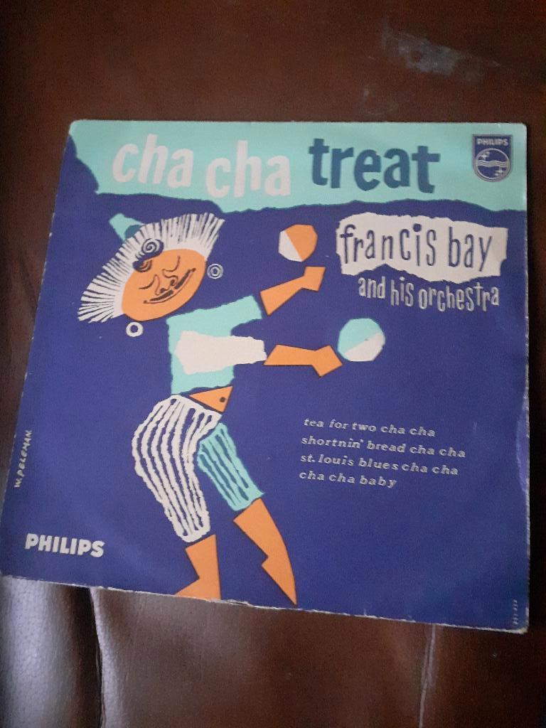 EP Francis Bay : Cha cha treat (Belpop), Ophalen of Verzenden, EP