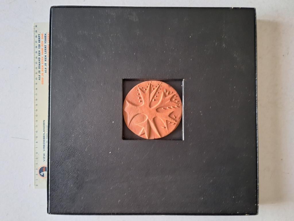 Kunstmap 't Getij 1974 12 etsen e.a., Antiek en Kunst, Ophalen of Verzenden