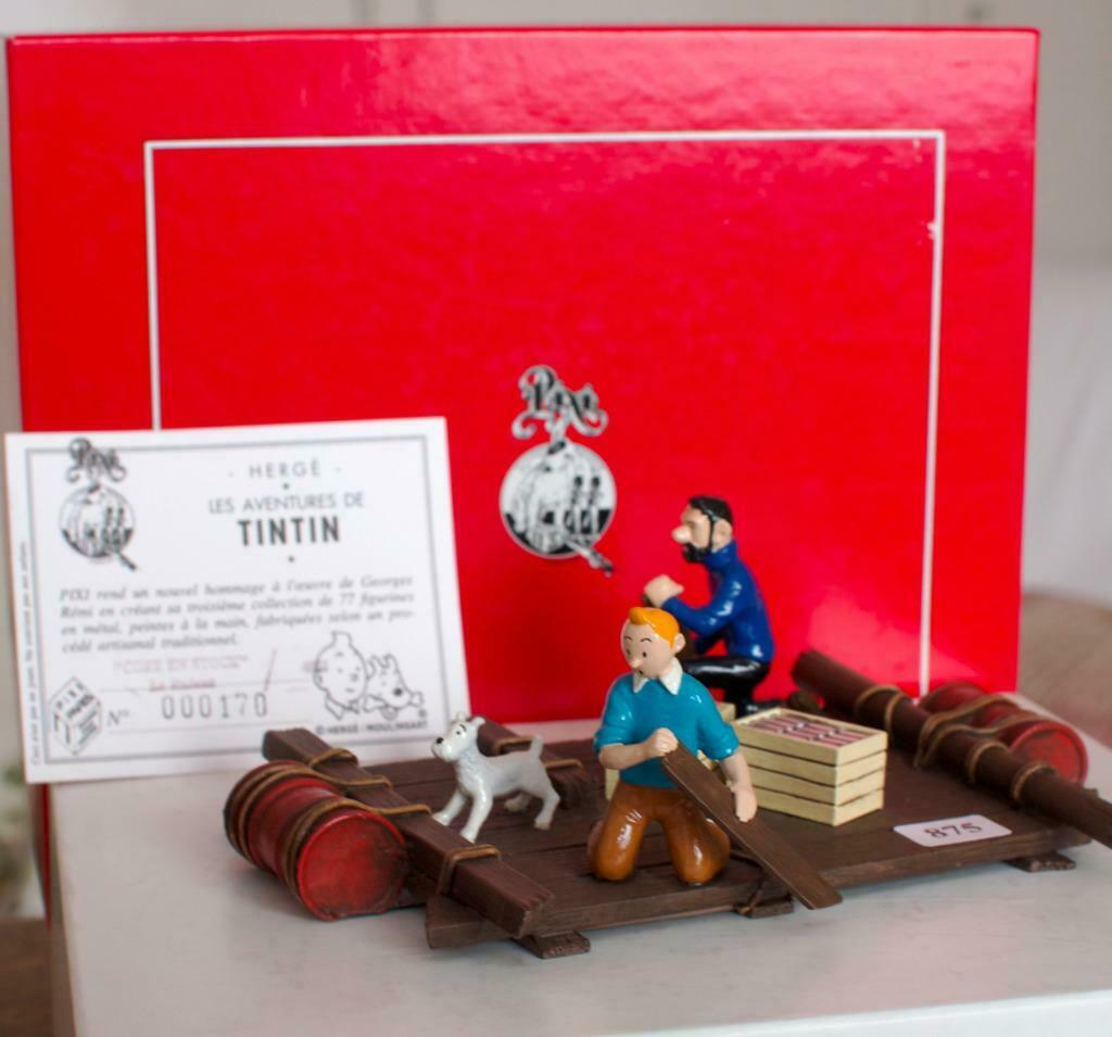 Pixi Tintin "Coke en stock" / Le radeau, Enlèvement, Tintin, Utilisé, Statue ou Figurine