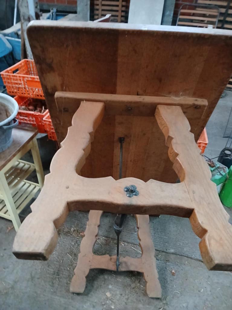 table en bois massif 180 x 80, Enlèvement