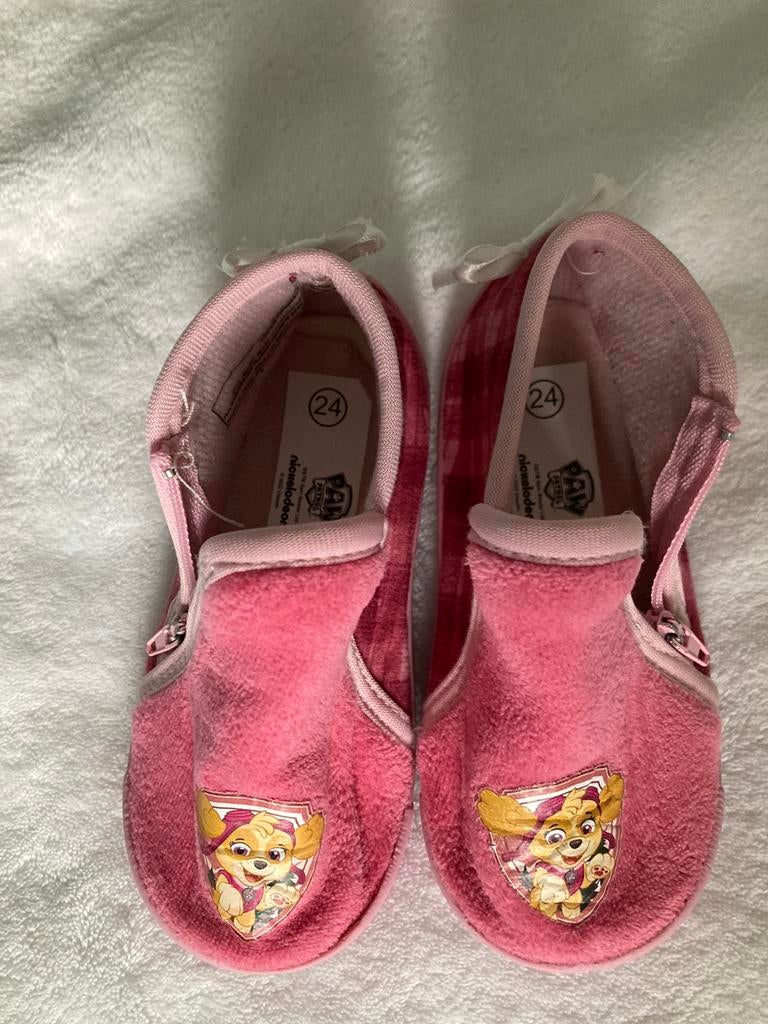 Sloefjes Paw Patrol taille 24, Enlèvement ou Envoi, Autres types, Fille, Utilisé