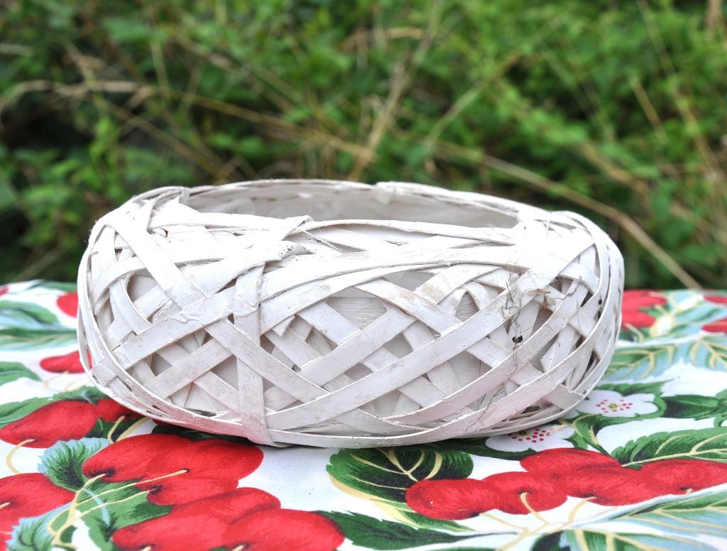 panier lamelle bois  pour montage floral, Enlèvement ou Envoi, Utilisé, Autres types