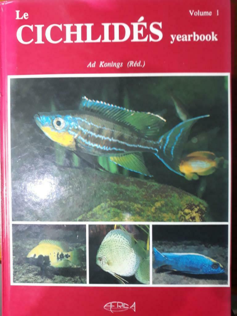 Le cichlidés yearbook Volume 1, Enlèvement ou Envoi, Comme neuf, Poissons