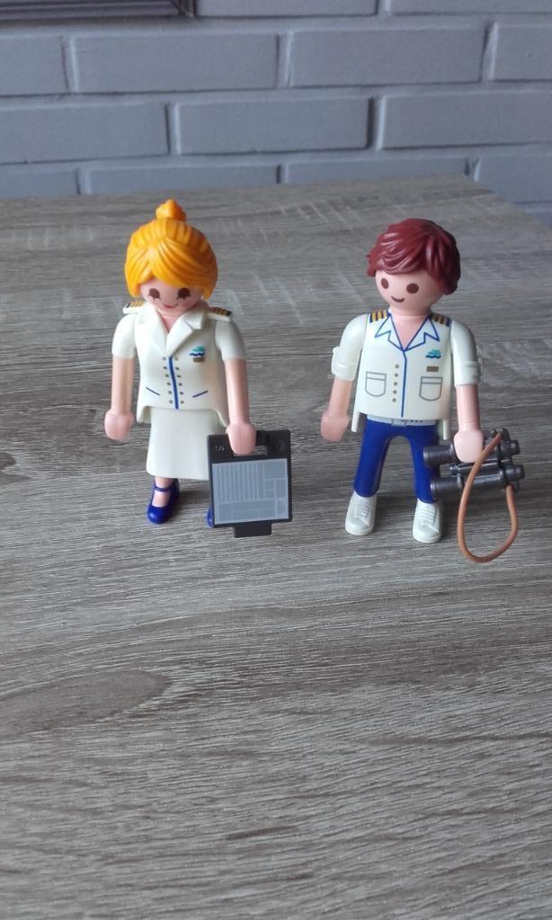 Playmobil-Hôte et hôtesse de croisières, Enlèvement, Comme neuf