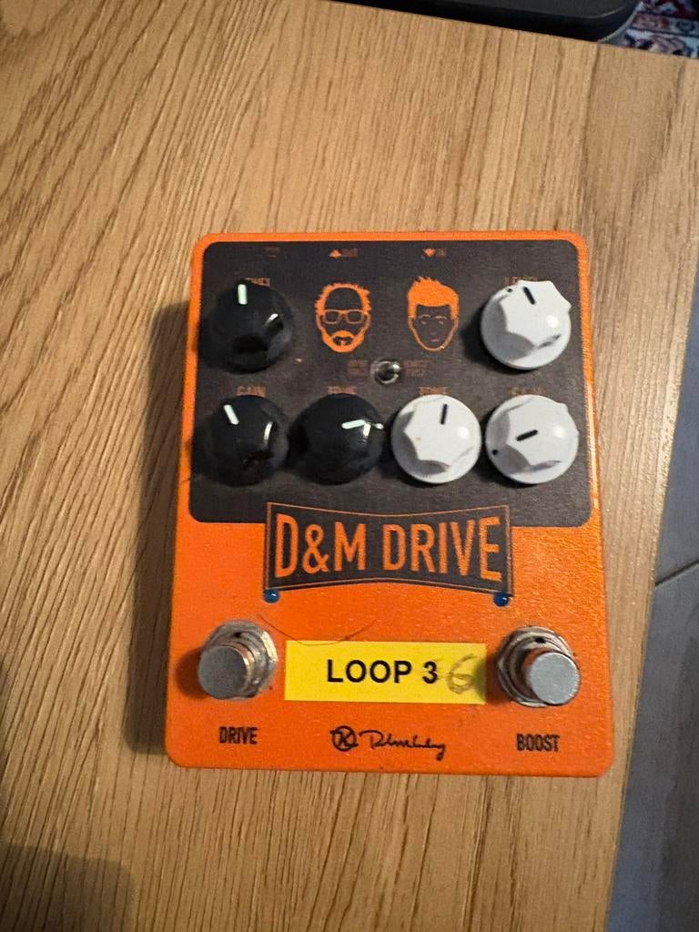 Keeley D&M Drive, Musique & Instruments, Enlèvement, Comme neuf, Distortion, Overdrive ou Fuzz