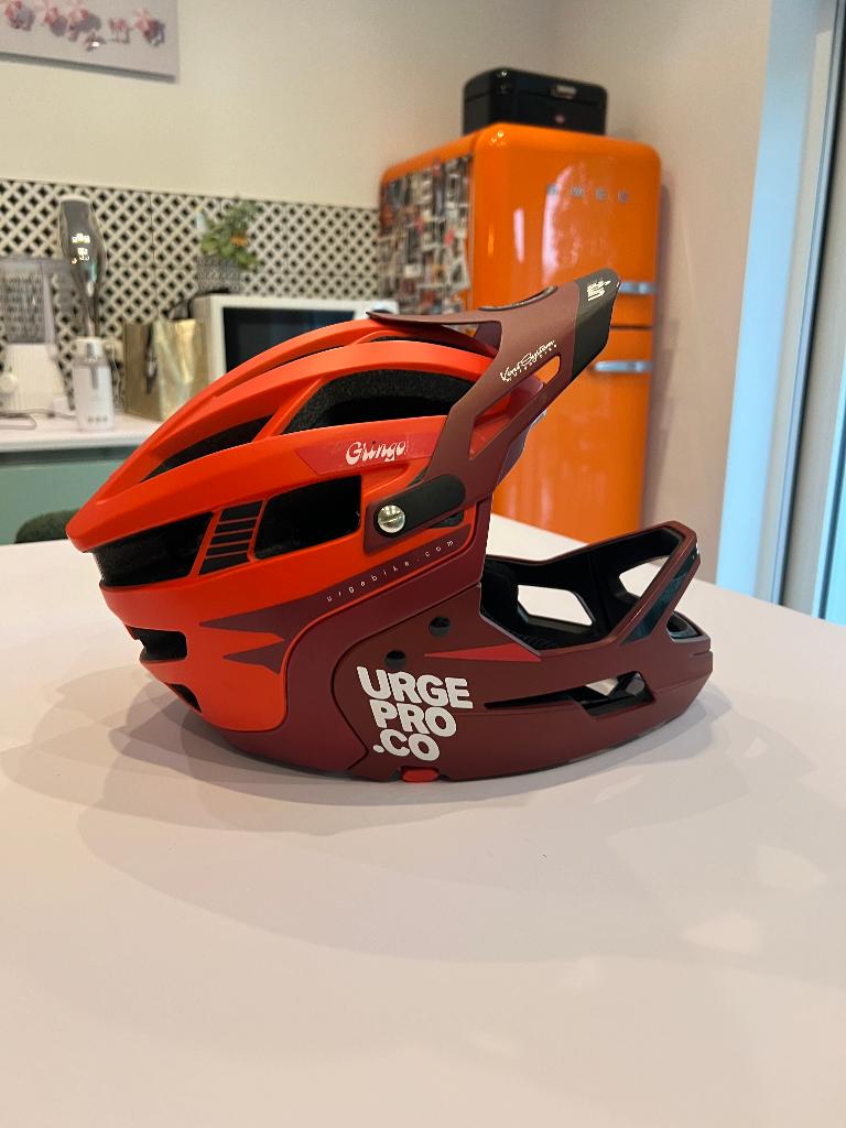 Casque intégrale avec mentonnière amovible URGE VTT, Ophalen, Gebruikt, L