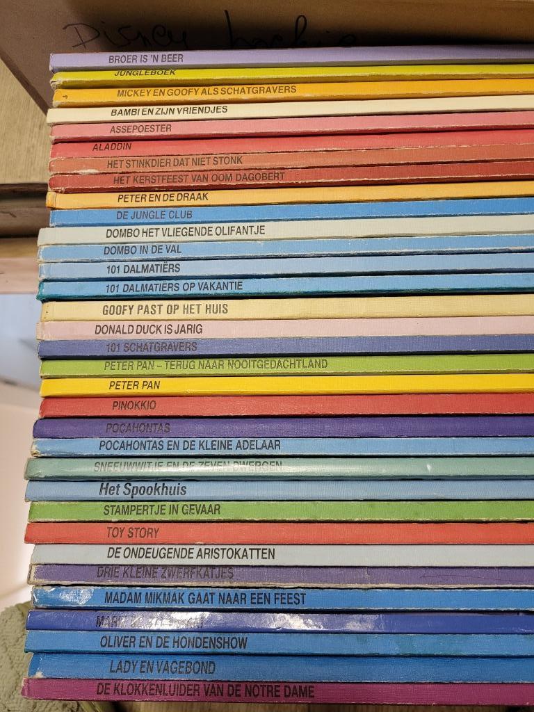 Disney boekjes, Boeken, Meerdere stripboeken, Ophalen of Verzenden, Gelezen, Disney