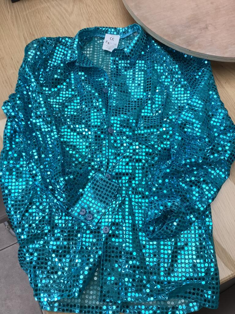 Glitterblouse roze maat 164, Kleding | Heren, Ophalen of Verzenden, Zo goed als nieuw
