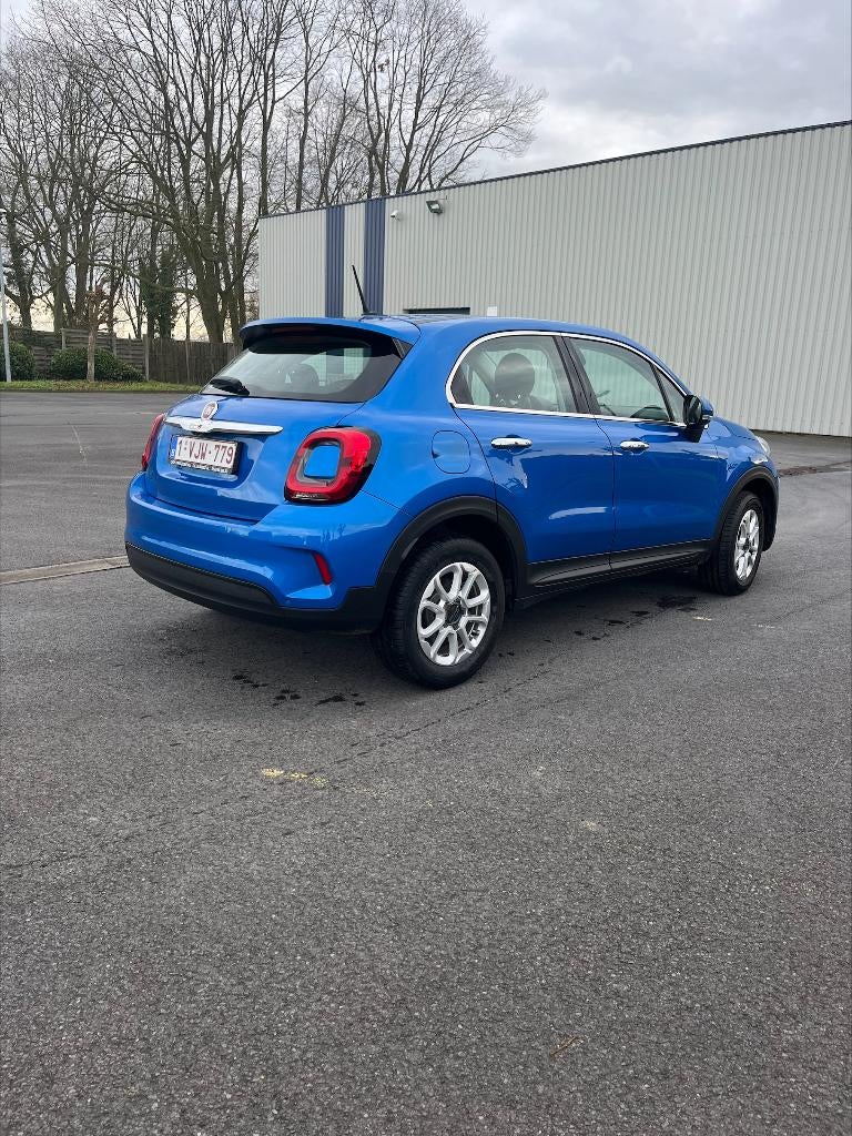 Fiat 500X, Auto's, Voorwielaandrijving, Stof, 4 cilinders, Blauw