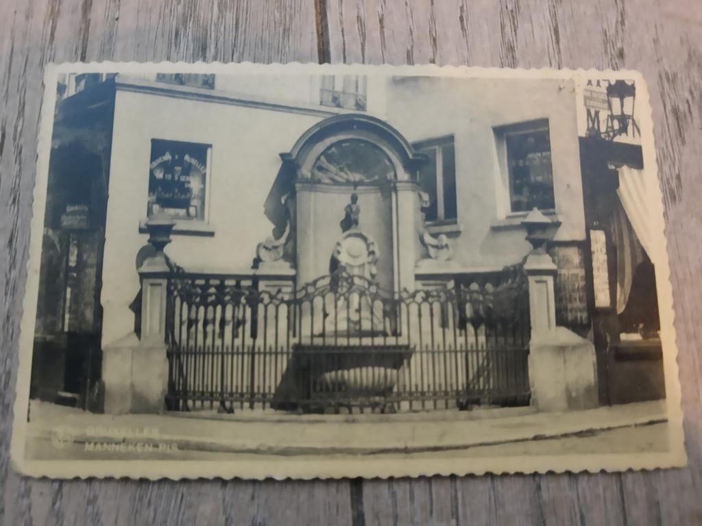 Ancien parc décrit : Bruxelles - Manneke pis, Enlèvement ou Envoi