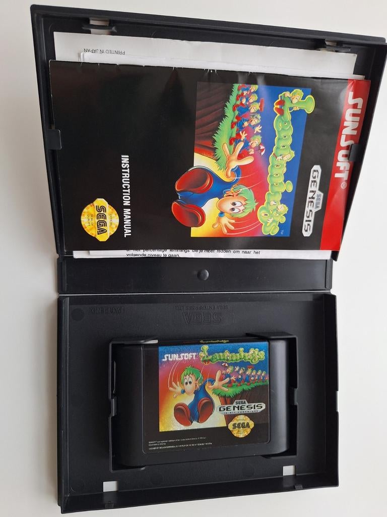 Lemmings – Sega Mega Drive – Compleet (CIB), Ophalen of Verzenden, Mega Drive