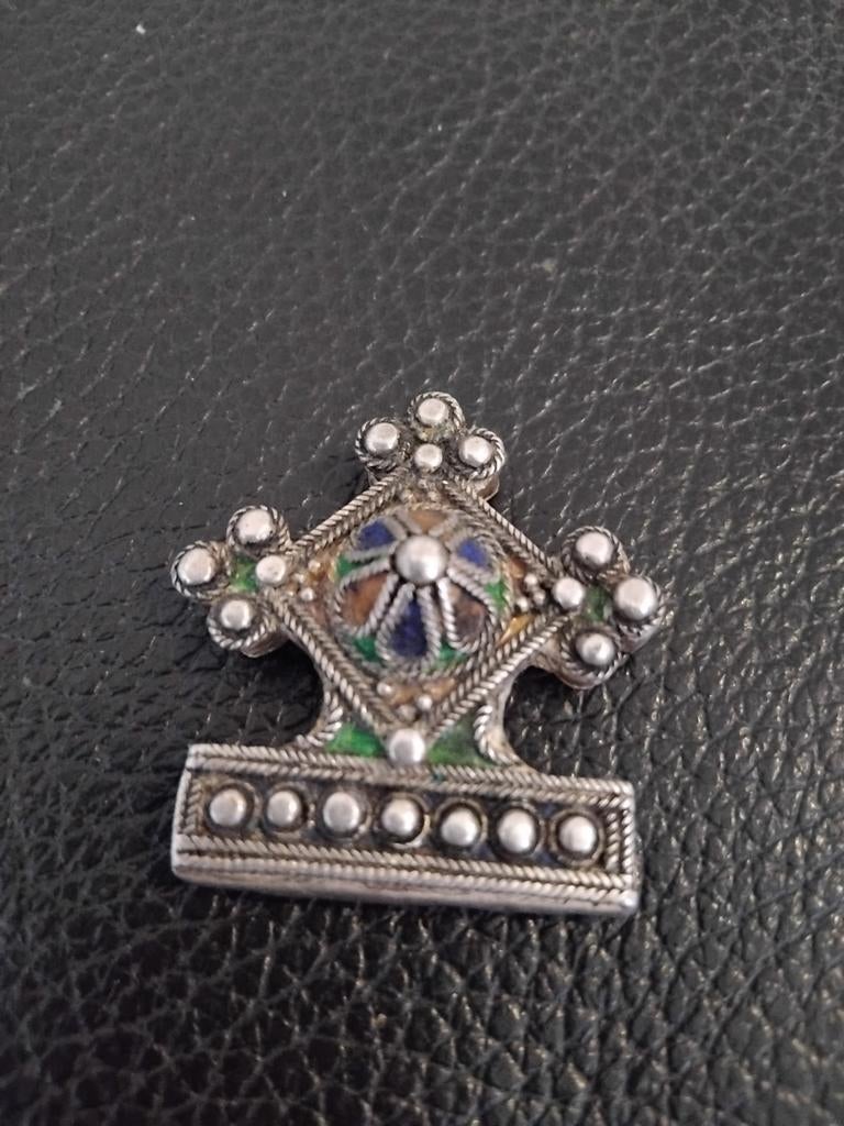 Argent/Croix berbère marocaine, Enlèvement ou Envoi