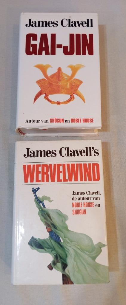 2 boeken James Clavell's, Envoi, Comme neuf