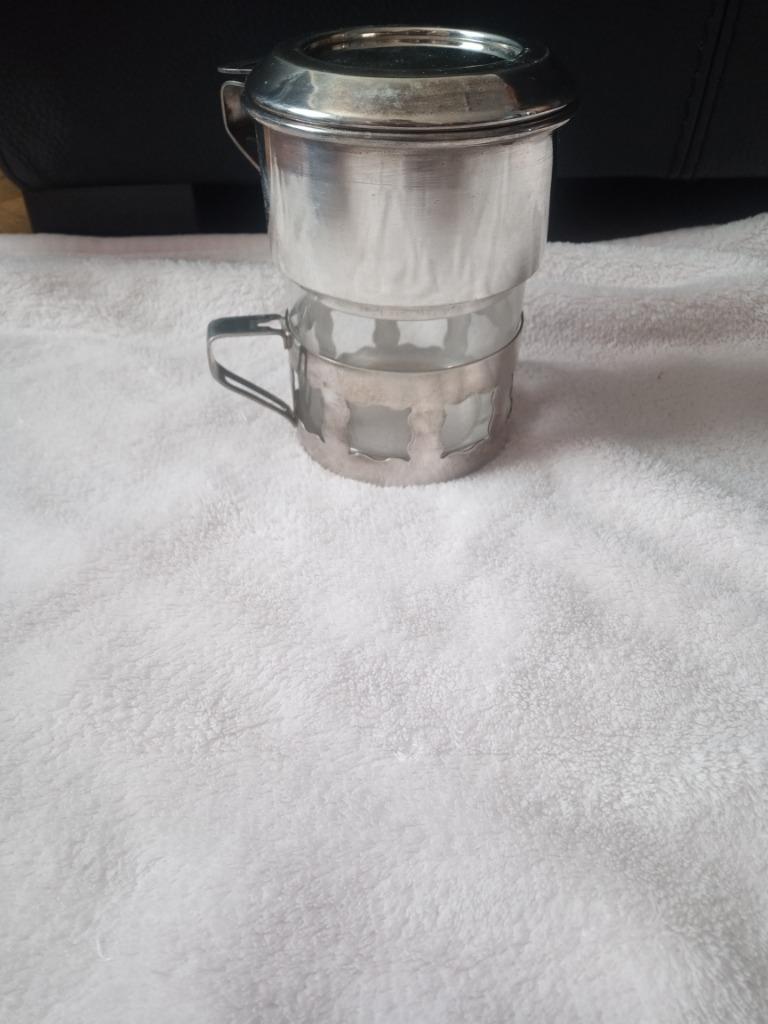 Tasse café filtre en argent, Enlèvement ou Envoi, Argent