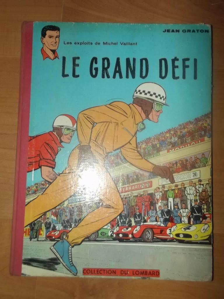Michel VAILLANT - 1. Le Grand Défi, Livres, Jean Graton, Enlèvement ou Envoi, Une BD, Utilisé