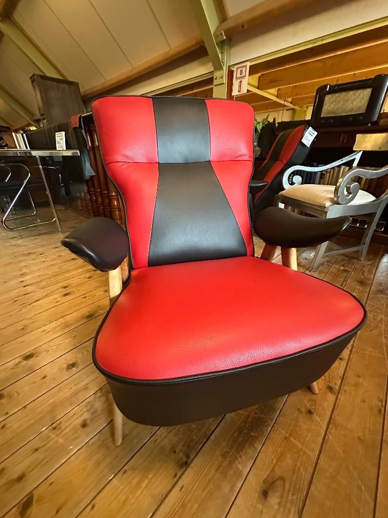 Artifort Hairpin Fauteuil (Model 105) nieuw gestoffeerd., Antiek en Kunst, Ophalen