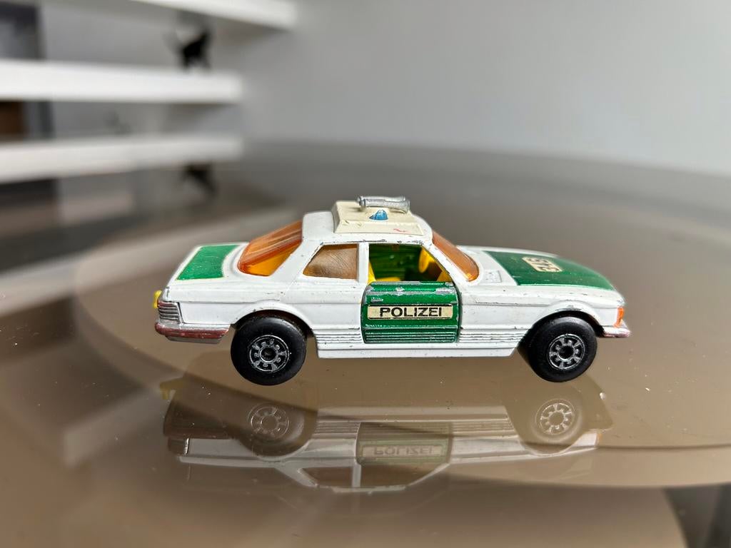 Matchbox Speed Kings 350 SLC Polizei Mercedes K-61 1978, Verzamelen, Ophalen of Verzenden