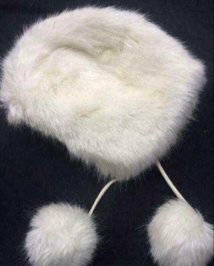 pomponmuts H&M 10-16 jaar wit, Meisje, Ophalen of Verzenden, Zo goed als nieuw, H & M