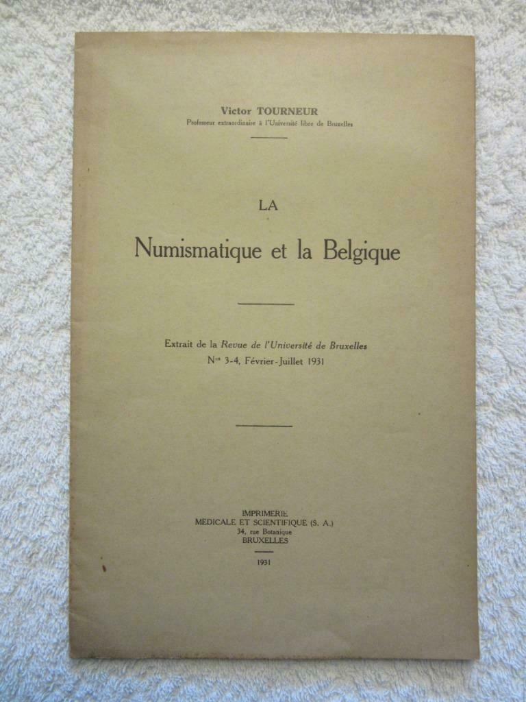 Numismatique belge – Victor Tourneur - EO 1931 – rare, Enlèvement ou Envoi, Utilisé