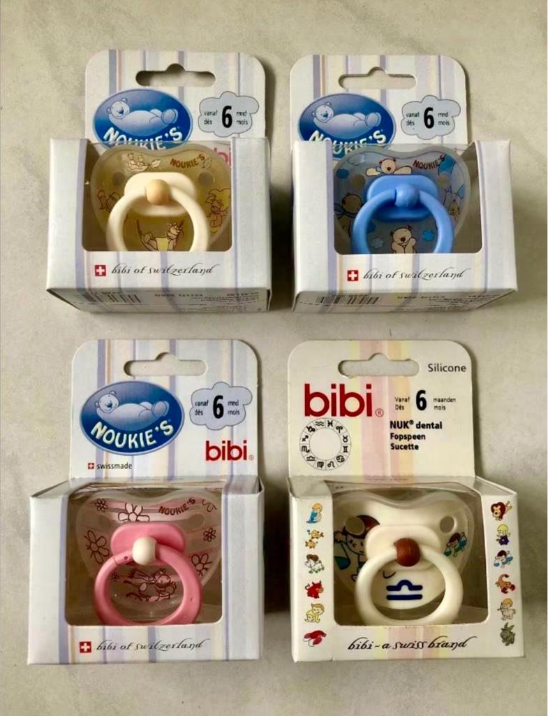 Bibi Dental Fopspenen silicone. Leeftijd: Vanaf 6 maanden., Ophalen of Verzenden, Nieuw
