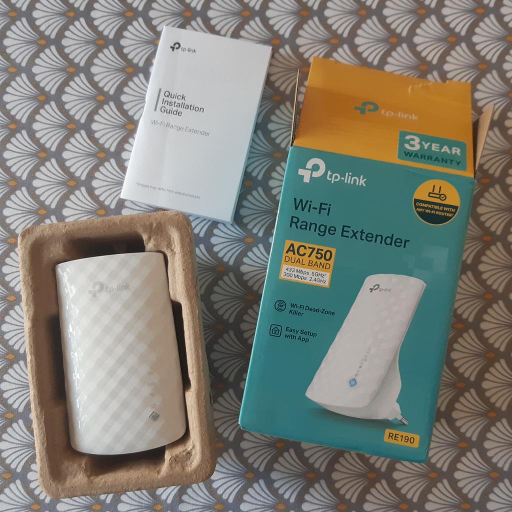 TP-Link RE190 range-extender, Ophalen, Zo goed als nieuw, TP-Link