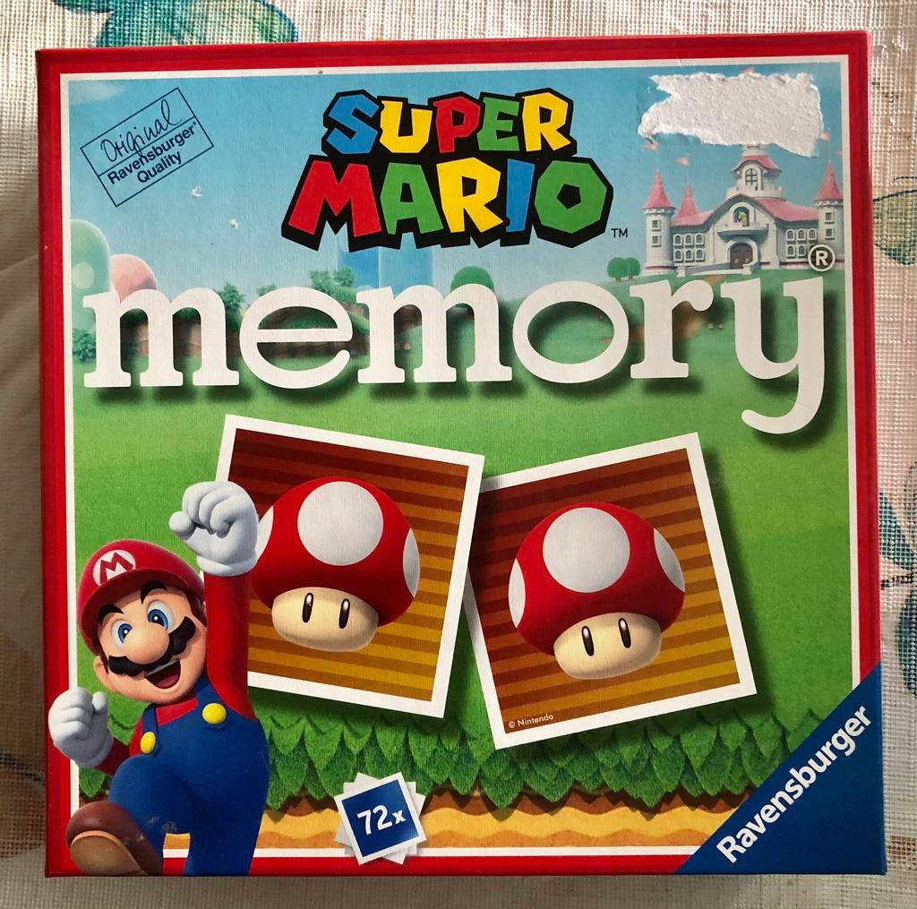 Memory spel Super Mario, Enlèvement, Comme neuf