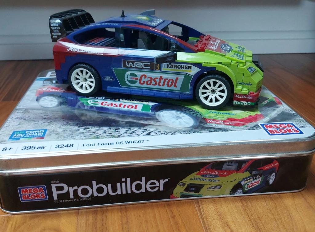 Probuilder Ford Focus RS WRC07 megabloks, Enlèvement, Comme neuf, Voitures