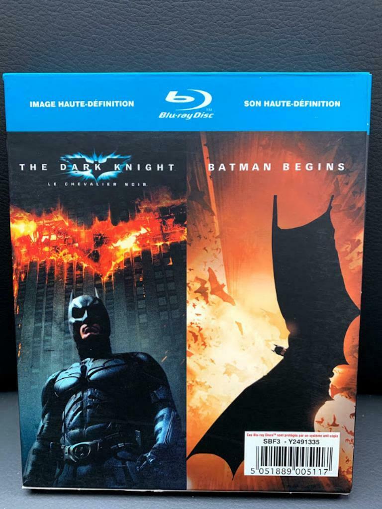 The Dark Knight & Batman Begins, Ophalen of Verzenden, Actie, Boxset