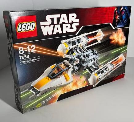 Chasseur Y-wing Lego STAR WARS 7658, Enlèvement ou Envoi, Comme neuf, Autres types