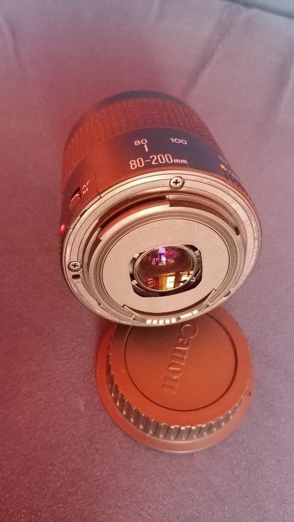 Objectif Canon 80-200 mm, TV, Hi-fi & Vidéo, Enlèvement, Utilisé, Canon