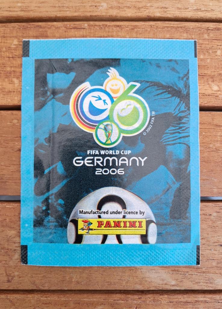 Panini WK 2006 promo zakje/packet zonder barcode/no barcode, Verzamelen, Stickers, Nieuw, Ophalen of Verzenden