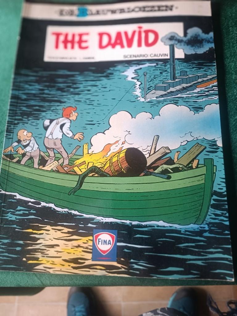 Stripverhaal The David (Nederlands), Enlèvement ou Envoi, Une BD, Utilisé, Dupuis
