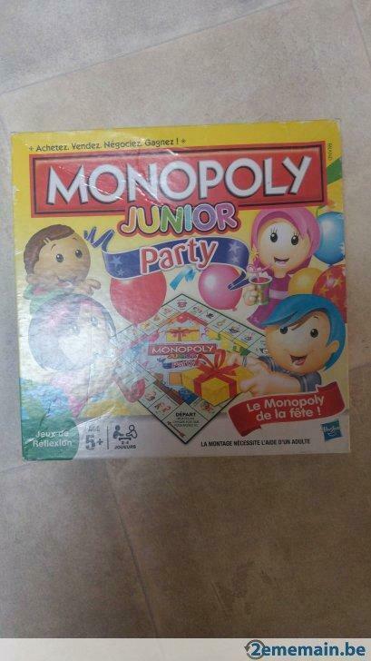 monopoly junior hasbro, Enlèvement ou Envoi, Utilisé