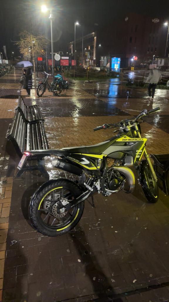 Sherco sm50 2022, Ophalen, Zo goed als nieuw