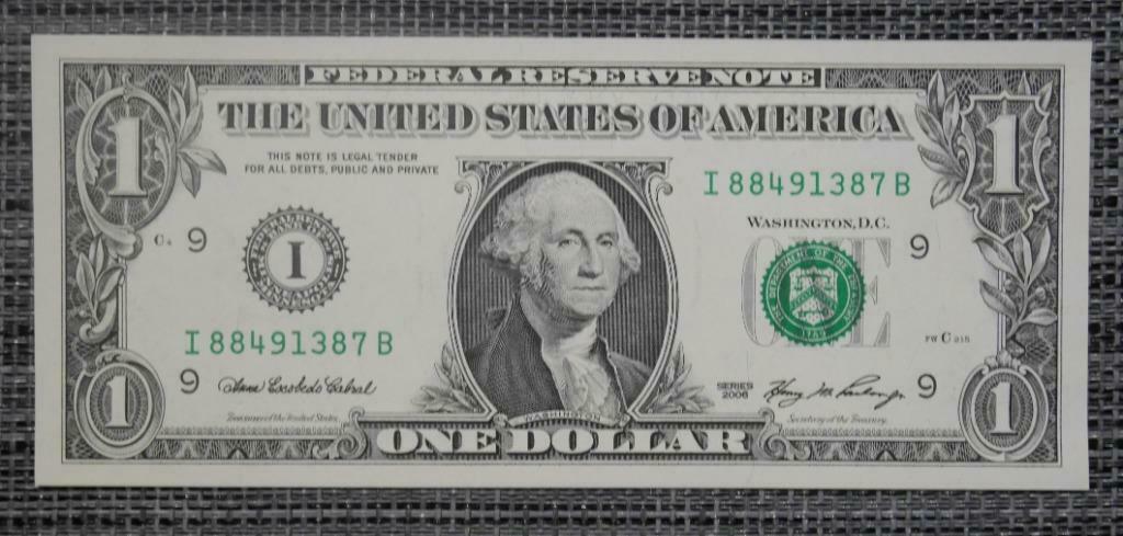 Bankbiljet 1 Dollar Bankbiljet serie I Mineapolis Amerika 20, Ophalen of Verzenden, Overige landen, Setje