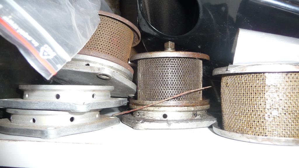 Originele oliefilter en of oliefilterdeksel Laverda 750, Motoren, Ophalen of Verzenden, Gebruikt