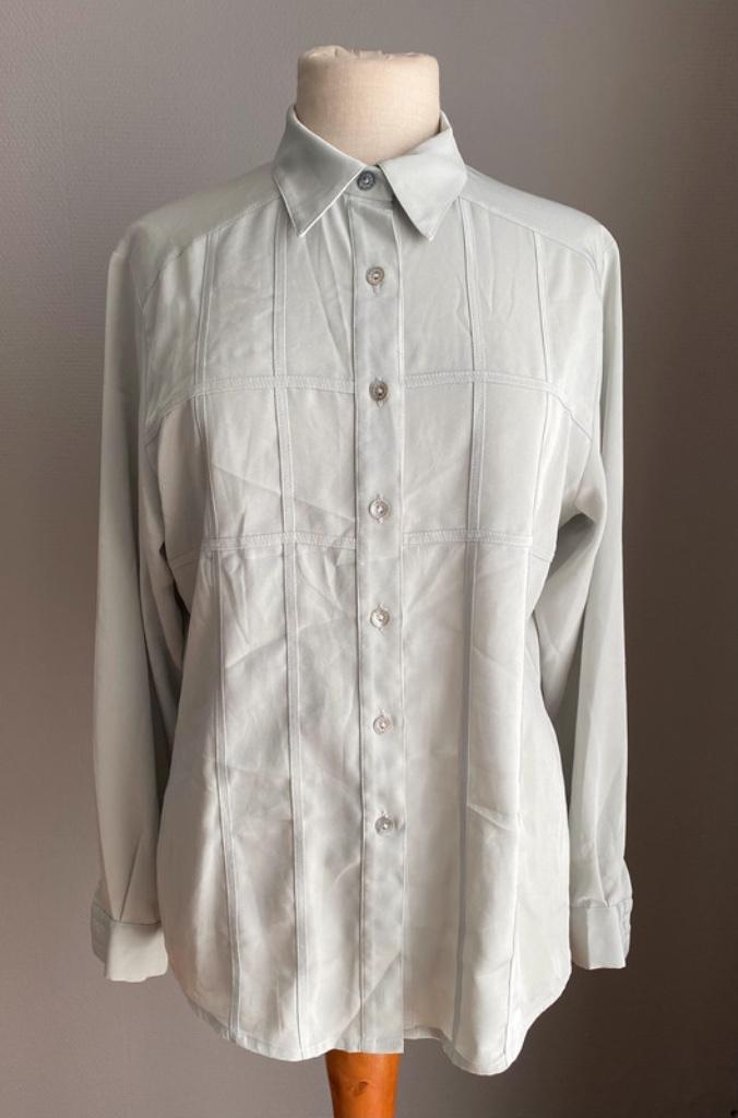 Mintgroene blouse Devernois maat 40, Kleding | Dames, Maat 38/40 (M), Verzenden, Zo goed als nieuw, Devernois