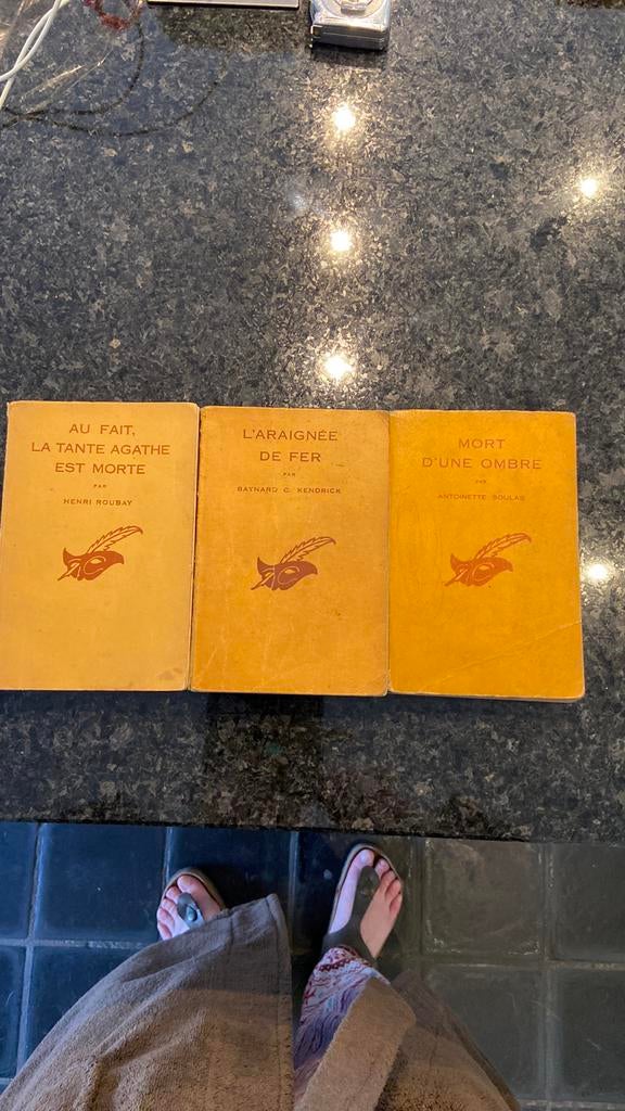 3 livres collection Le masque, Livres, Utilisé