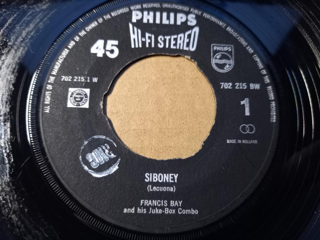 Francis Bay – Siboney / When The Lilac Blooms Again '7, Gebruikt, 7 inch, Single, Ophalen of Verzenden