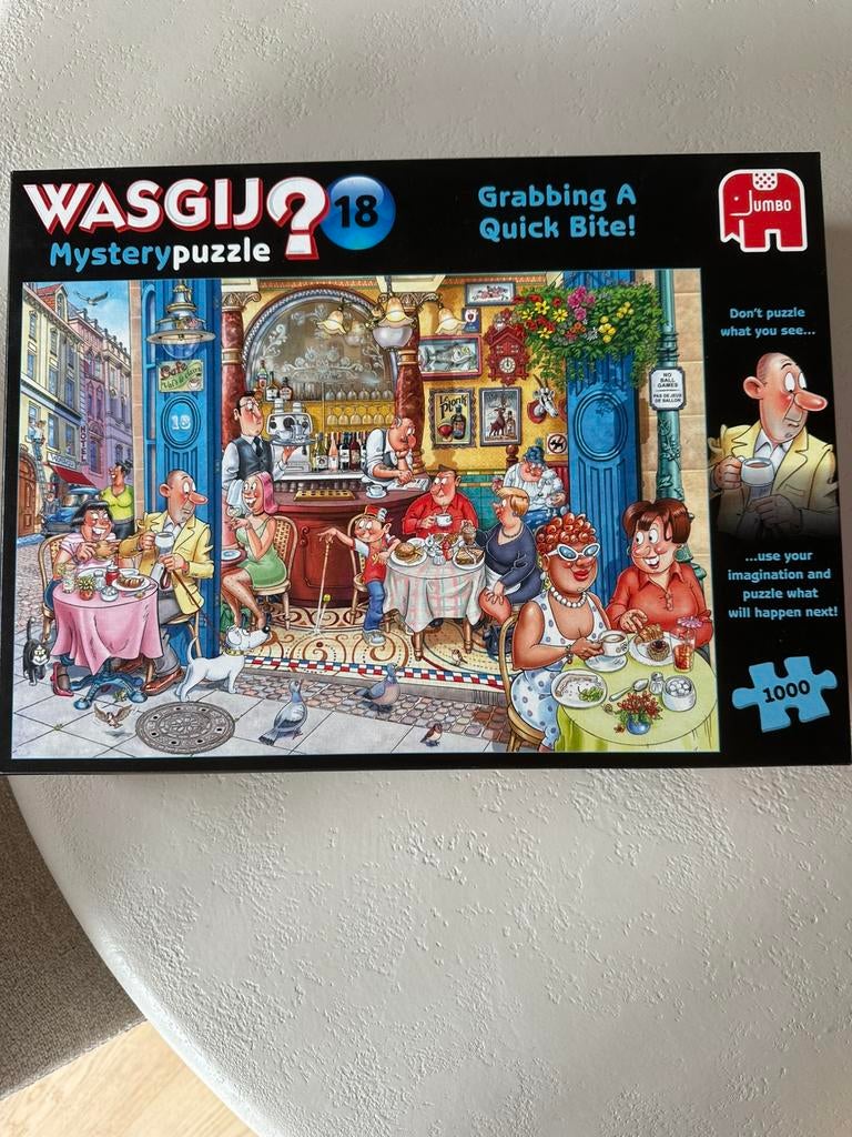 Puzzle mystère Wasgij 1000 pièces, Enlèvement, Comme neuf